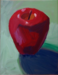 still-life-apple
