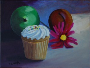 still-life-with-cupcake